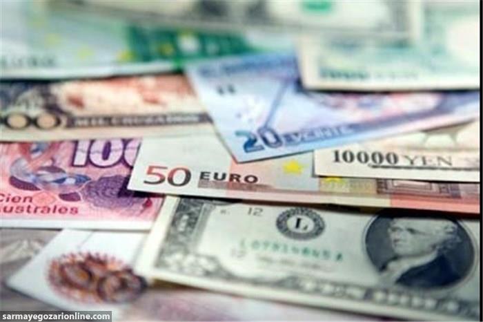 نرخ بانکی ۱۸ ارز کاهش یافت