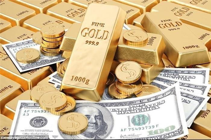 افزایش ۱۰۰ دلاری قیمت طلا در بازار‌های جهانی