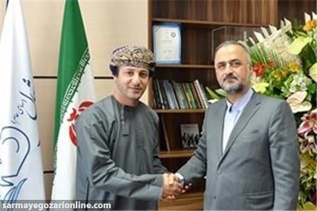 دیدار مدیر عامل شرکت حفاری شمال و کاردار اقتصادی سفارت عمان در ایران