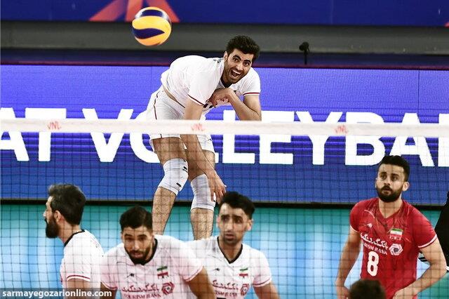 والیبال ایران به برزیل باخت اما یک امتیاز گرفت