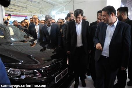 بازید وزیر صنعت،معدن و تجارت از نخستین محصول جهاد خودکفایی ایران خودرو