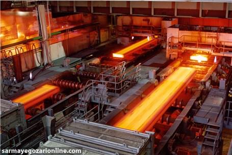 کاهش تولید محصولات فولادی با صادرات مواد اولیه