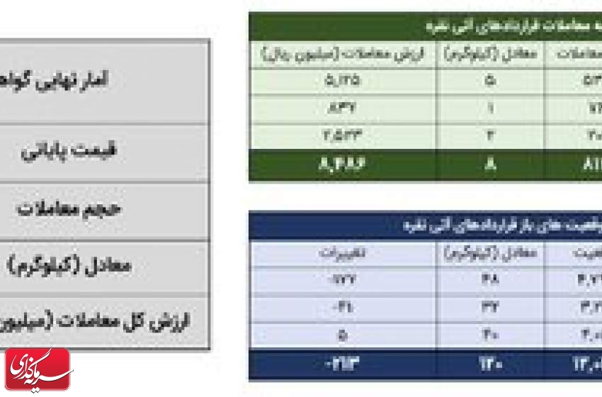 معامله ۲۷ کیلوگرم شمش نقره